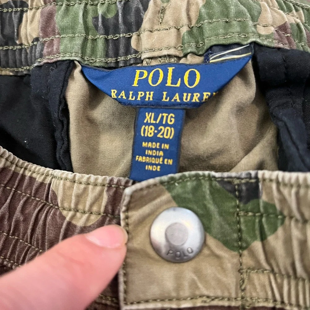 Polo Ralph Lauren XL (18-20) Joggers Camouflage - Picture 15 of 16